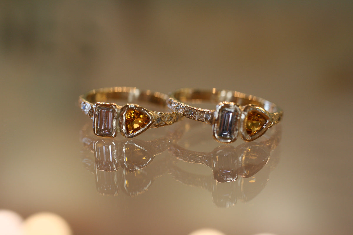 Custom Rings for Nadia Mousleh
