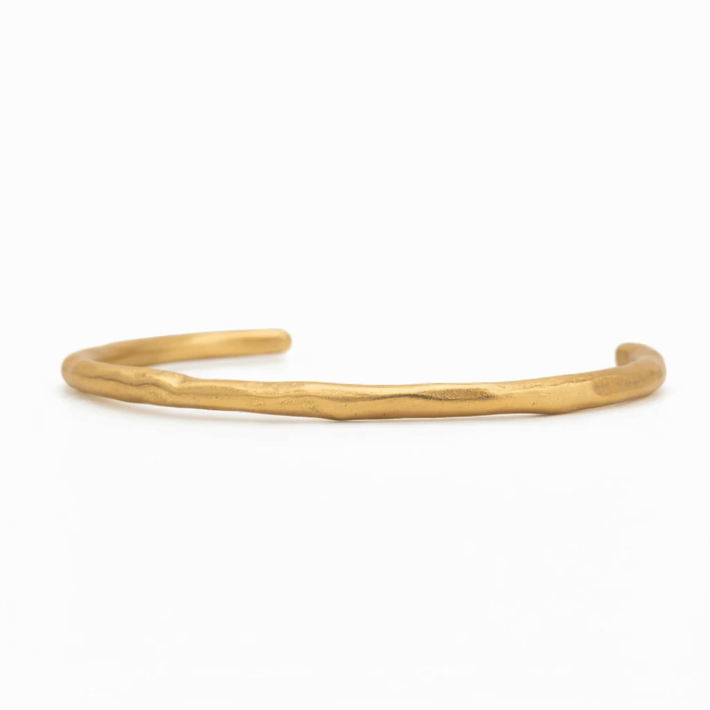 Bronze Narrow Cuff Bracelet