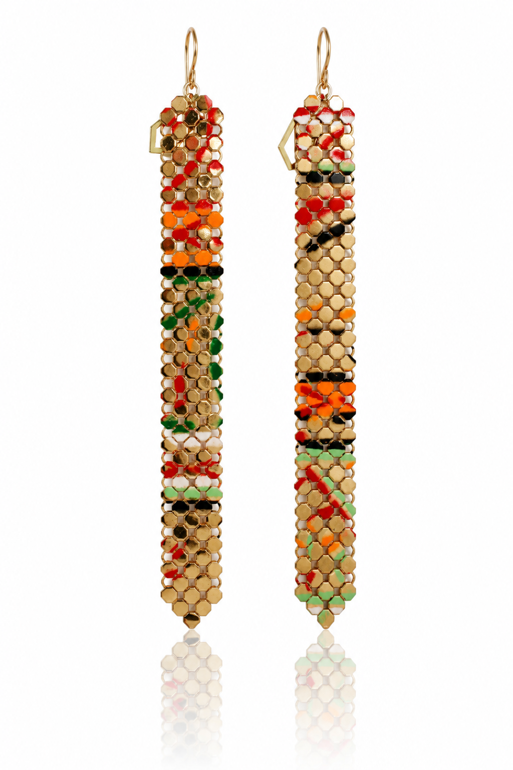 Graffiti Earrings - Mid-Long