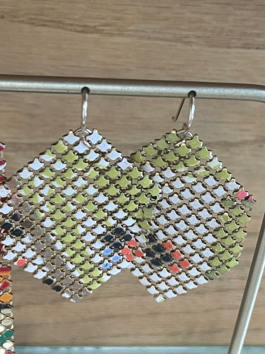 Colorsplash Mesh Earrings