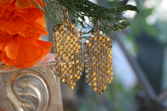 Gold Earrings -Medium