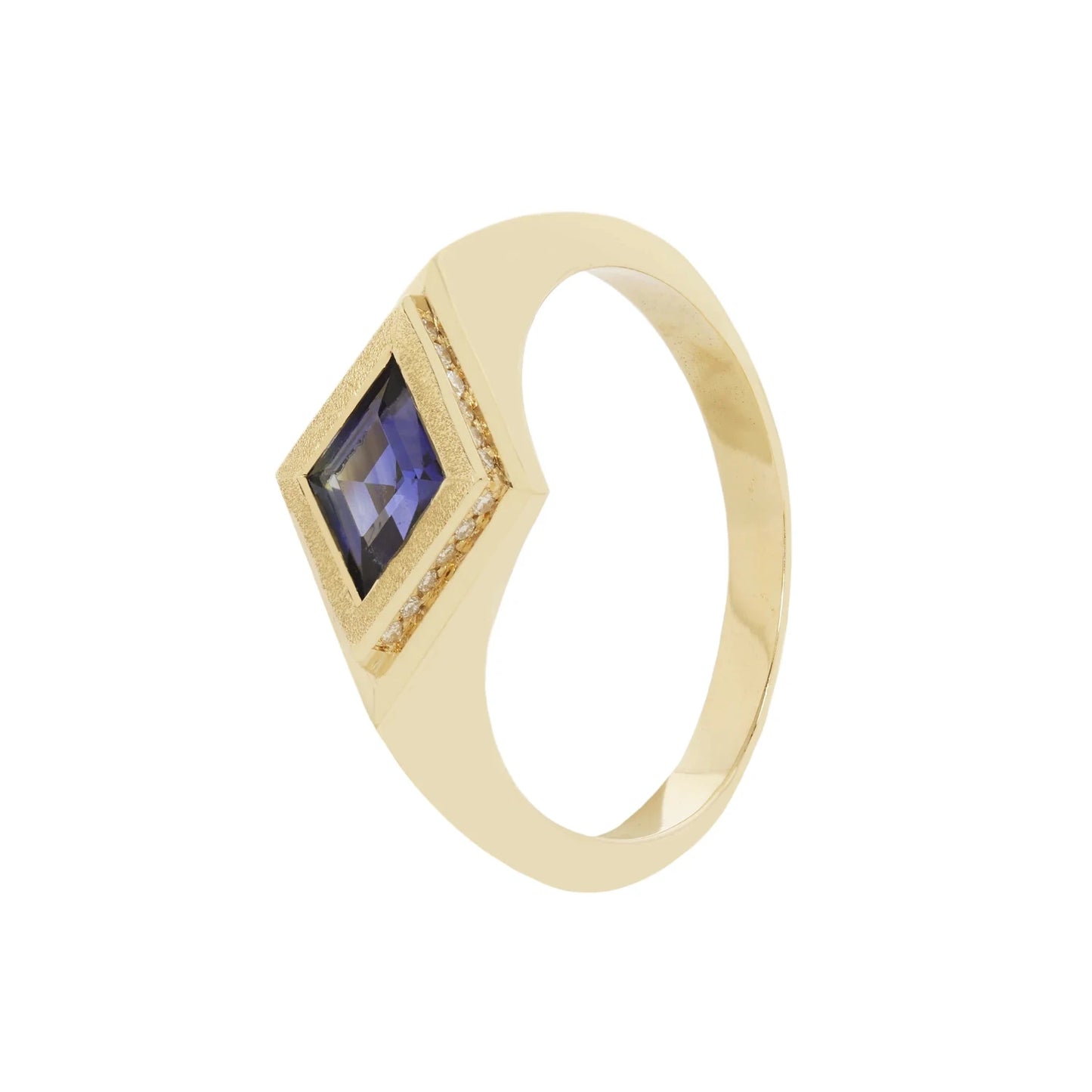 Empress Sapphire Ring - 14k Gold