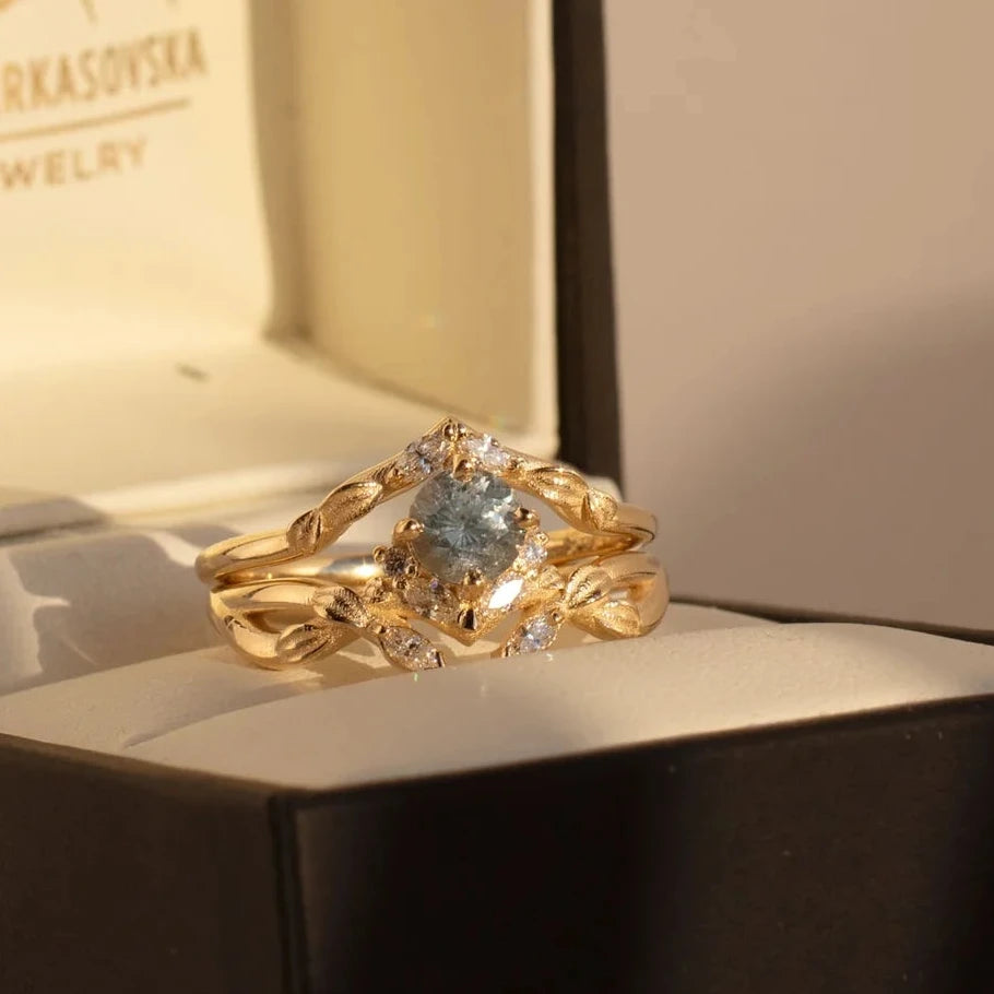 Aspen Diamond Band - 14k Gold