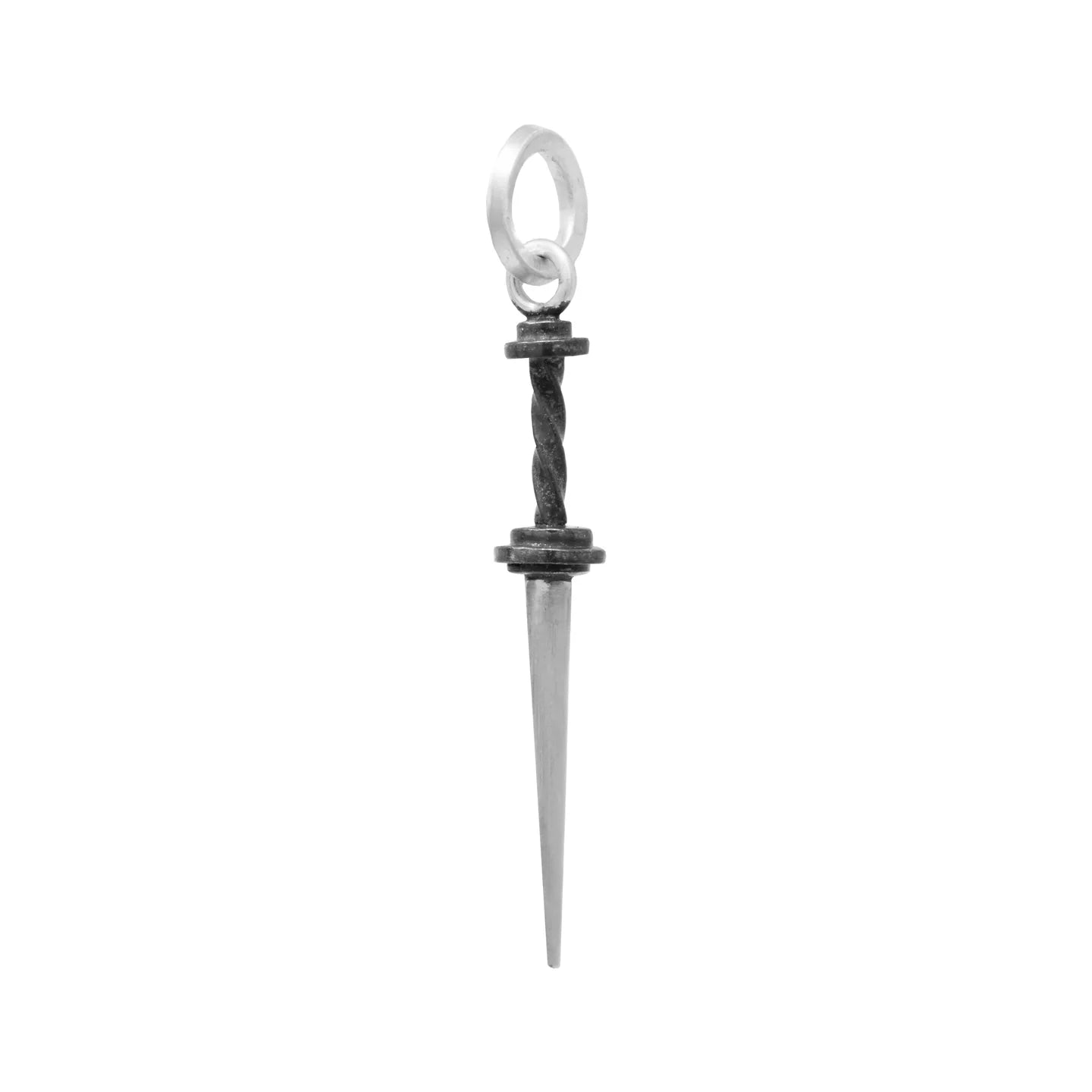 Rondel Dagger Pendant Charm