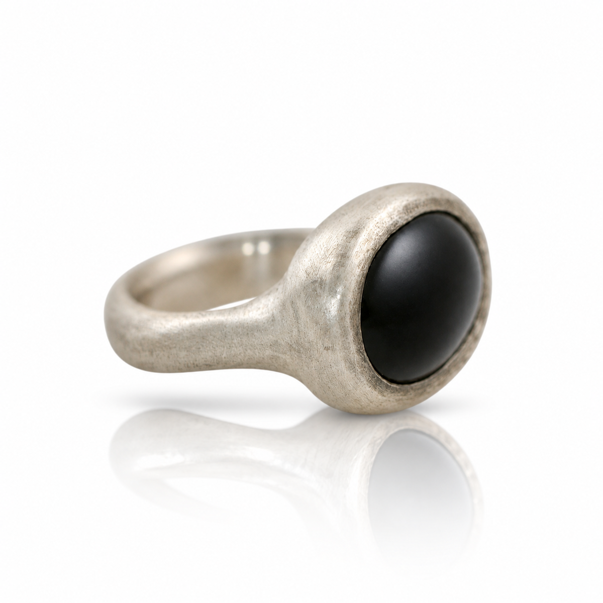 Garnet Ever Ring - Sterling Silver