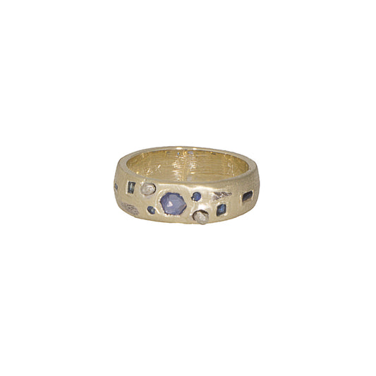 Sapphire Agapi Band