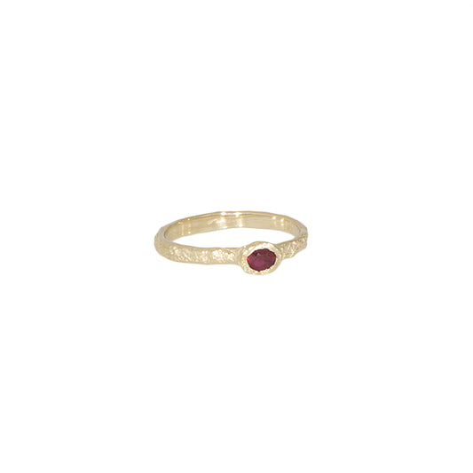 Petite Ruby Petra Ring