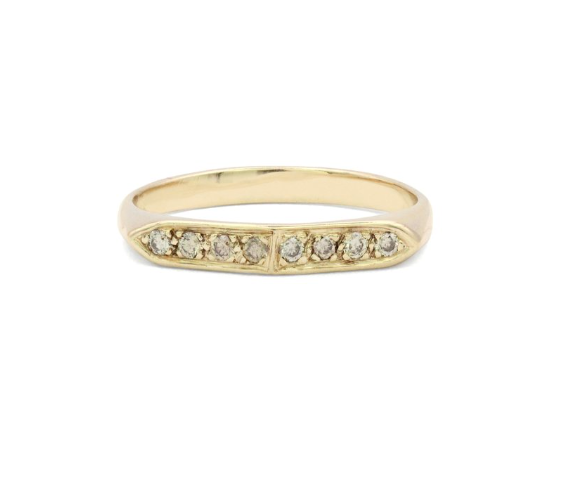 Gracia Champagne Diamond Ring