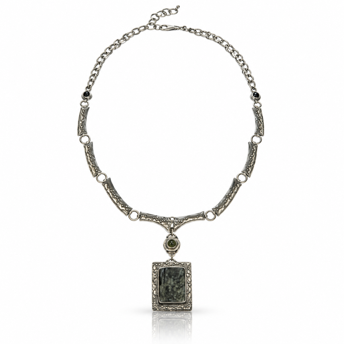 Auryn Green Tourmaline Talisman Necklace