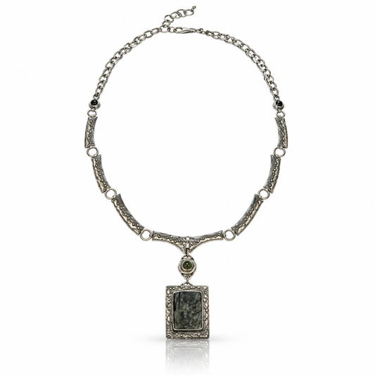 Auryn Green Tourmaline Talisman Necklace