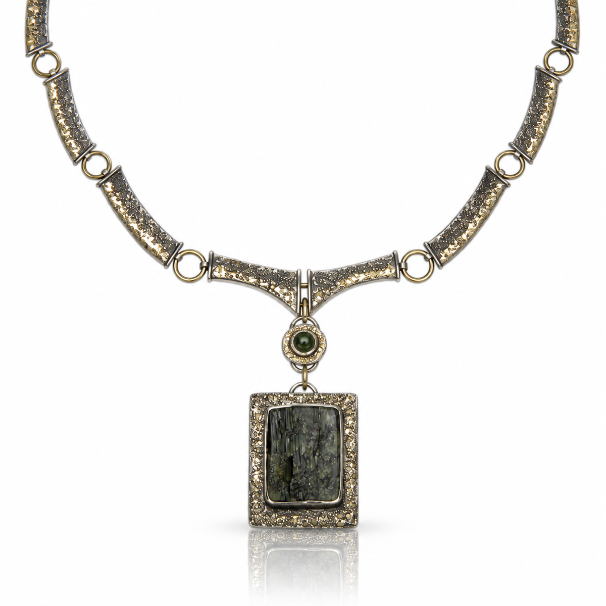 Auryn Green Tourmaline Talisman Necklace