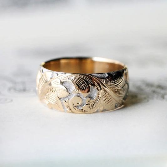 Wide Acanthus Ring
