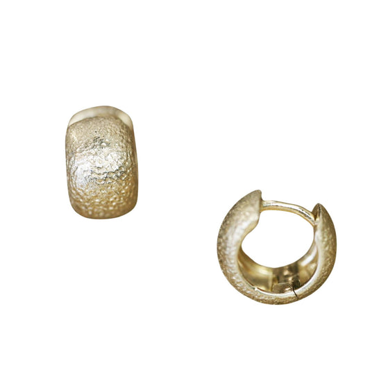 14k Big Clicker Hoops