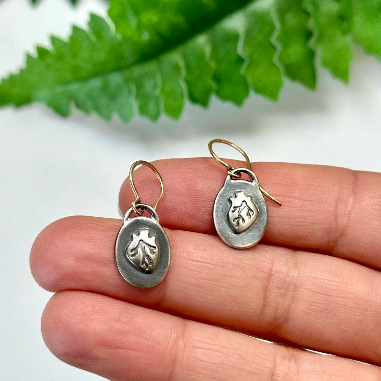 All My Love Earrings - 14K Gold & Sterling Silver Talisman