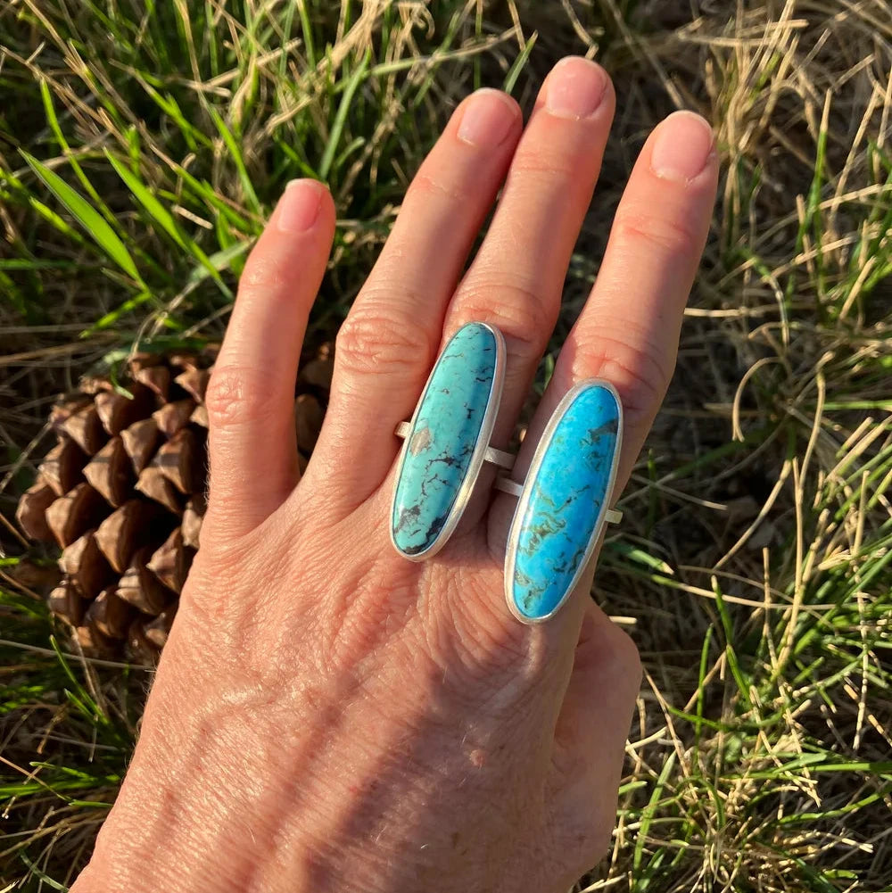 Campitos Turquoise Ring – Sterling Silver