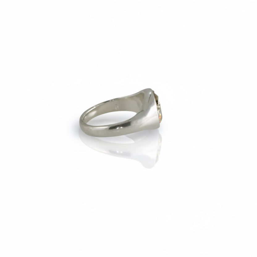 Taos Ski Valley Sky Island Signet Ring - Two Tone