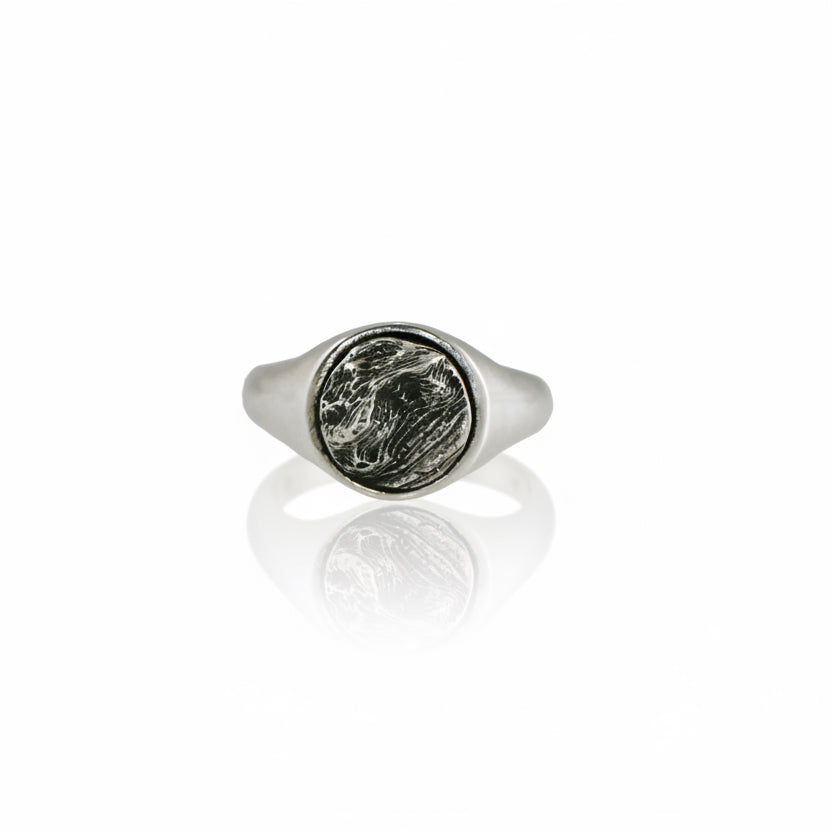 Sandia Crest Sky Island Signet Ring – Sterling Silver