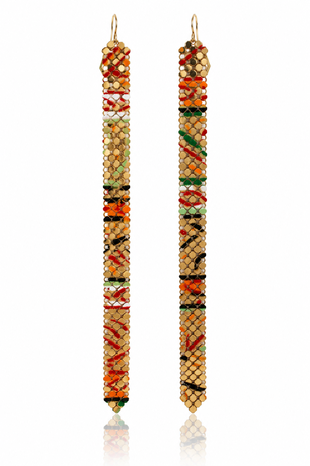 Graffiti Shoulder Duster Earrings – Teko Gallery