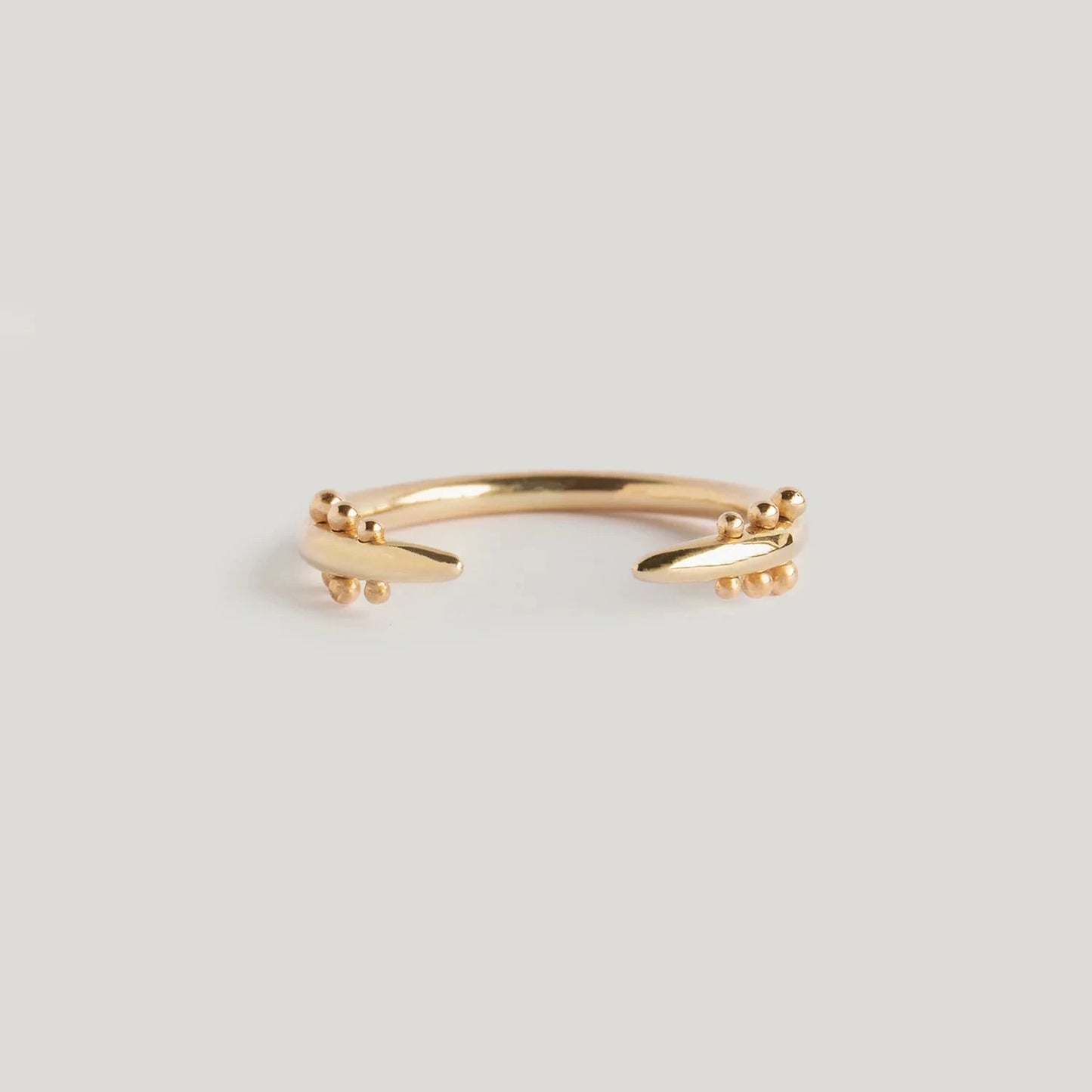Plain Kuli Ring - 14k Yellow Gold