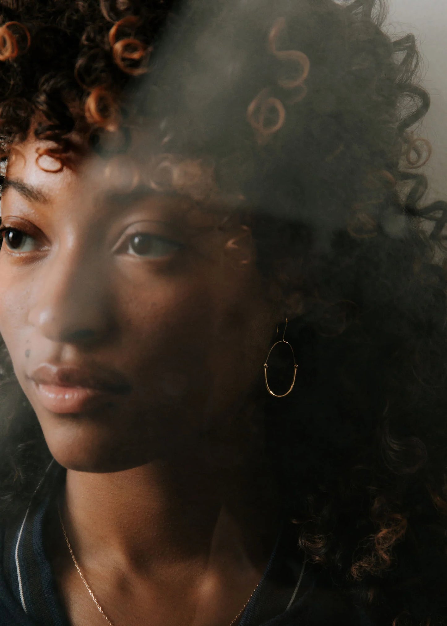 Medium Kishi Hoop Earrings - 14k Gold