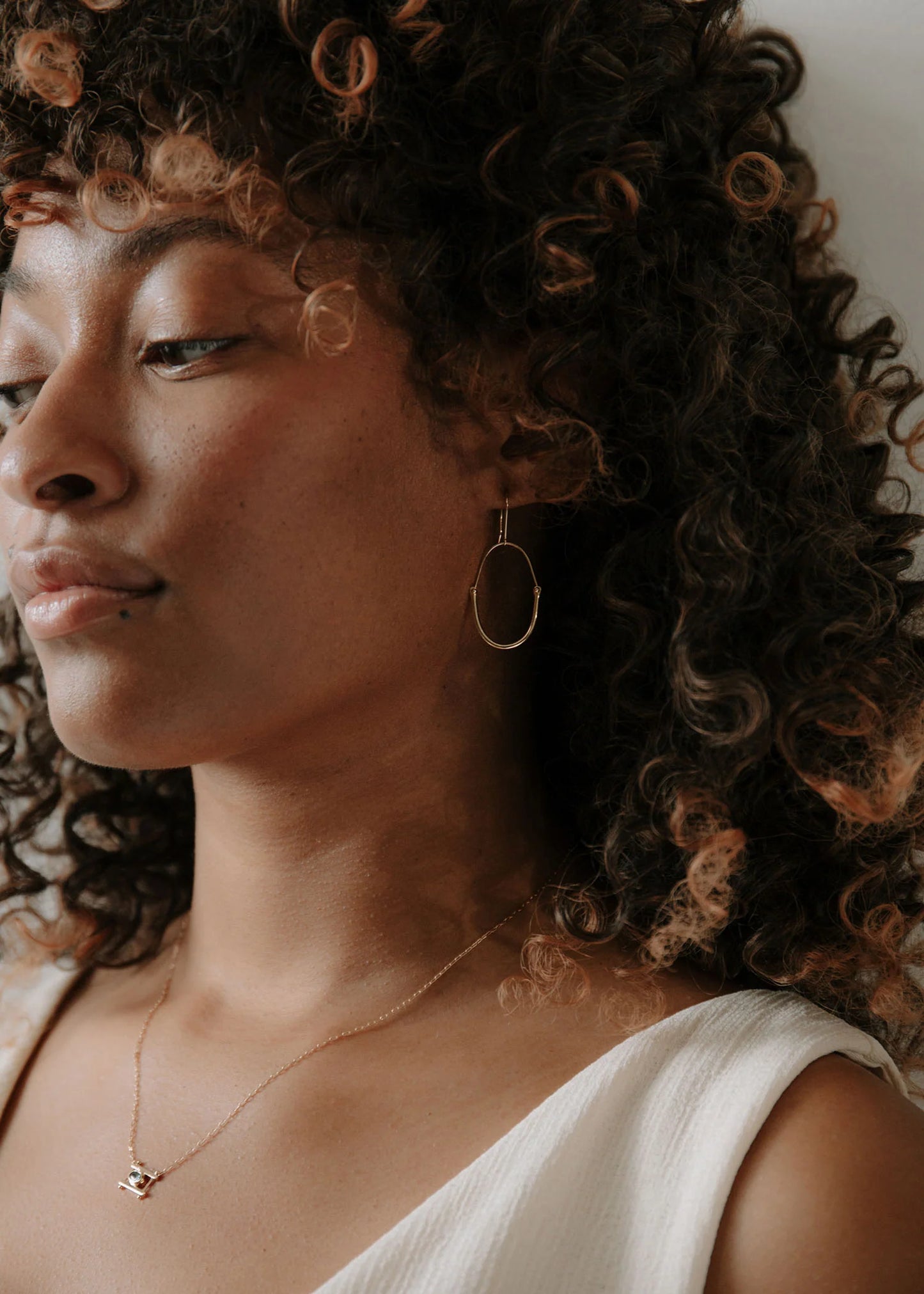 Medium Kishi Hoop Earrings - 14k Gold