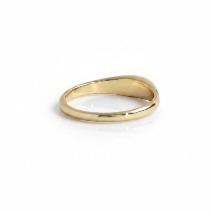 Petite Risa Peridot Ring - 14k Gold