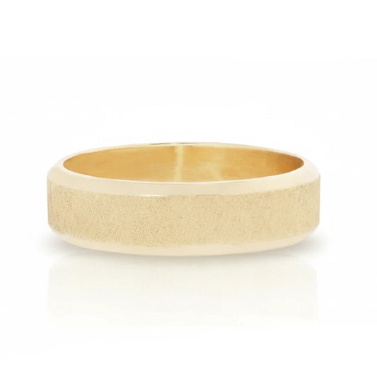 Medici Medium Band - 14k Gold Ring