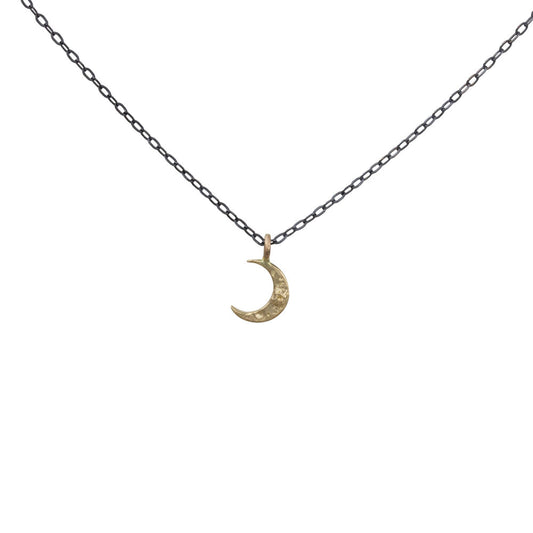 Tiny Crescent Necklace