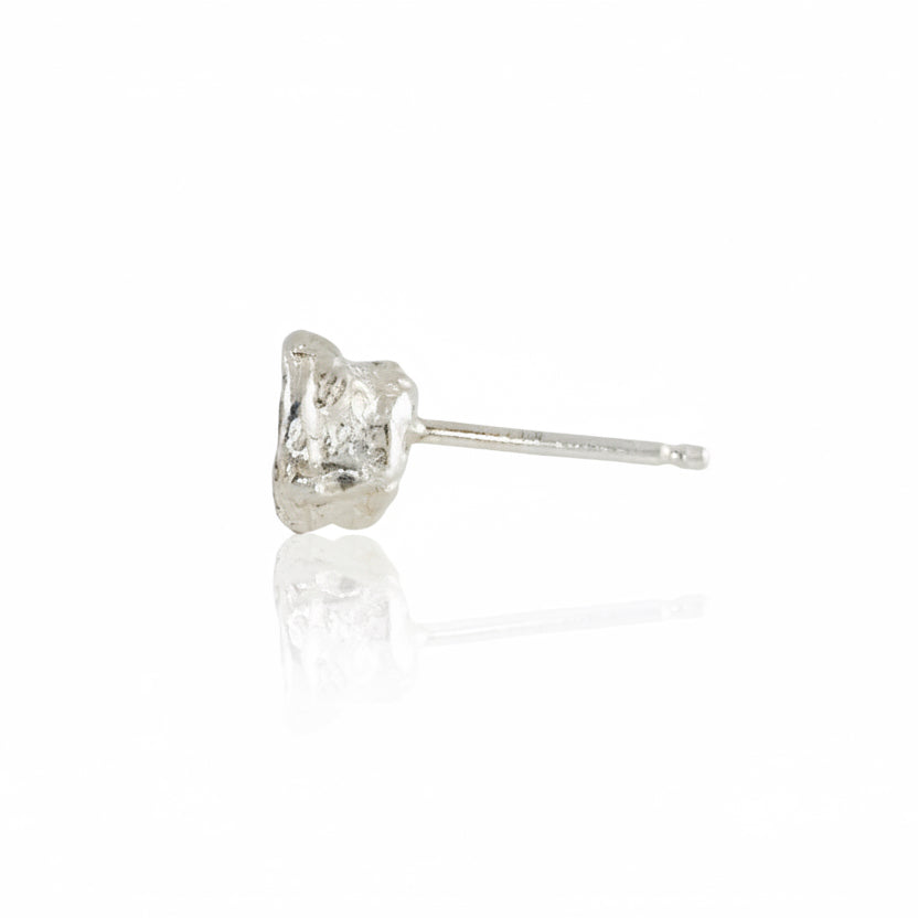Peridot Petra Stud Earrings - Sterling Silver