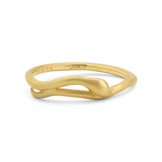 Petite Ecdysis Ring - 18k