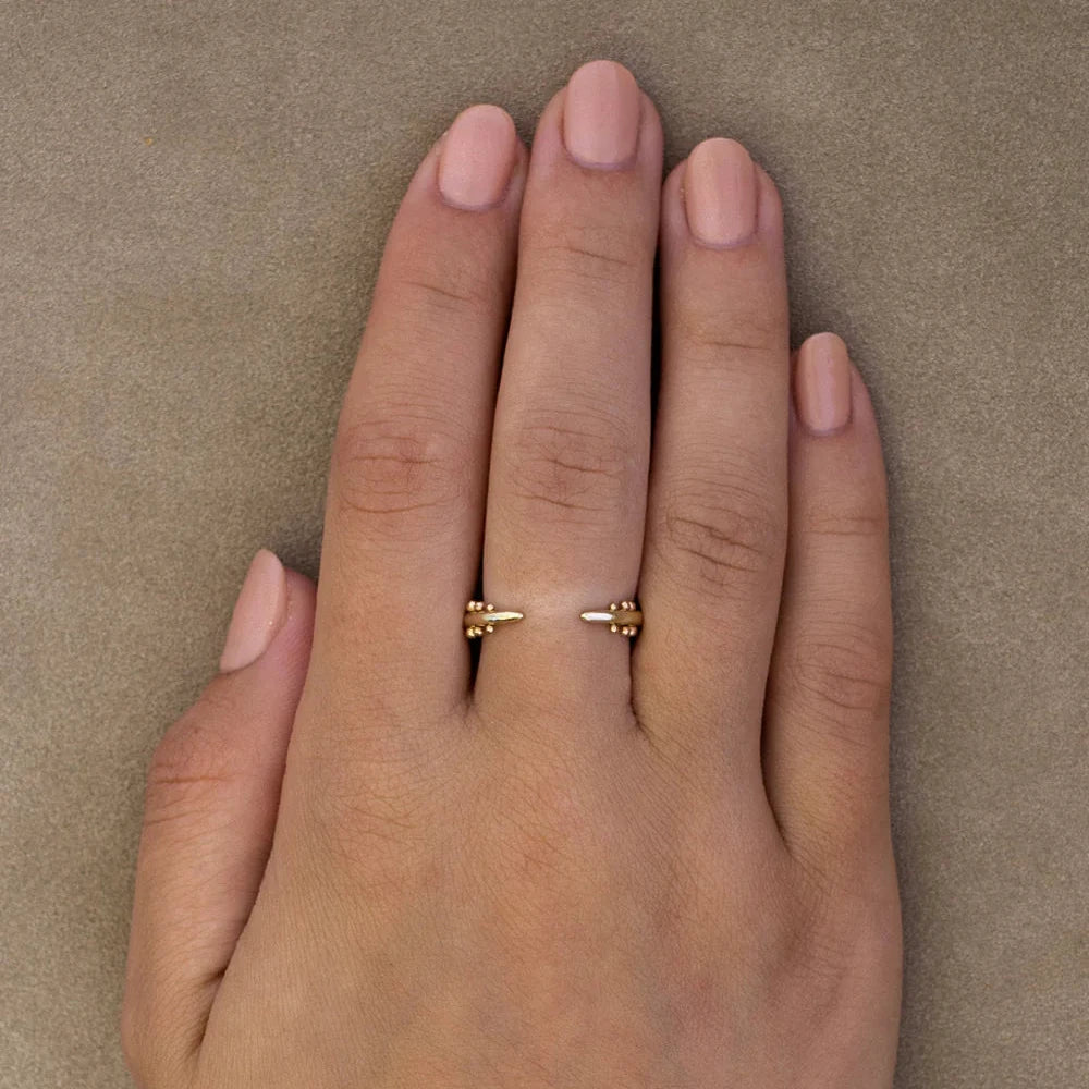Plain Kuli Ring - 14k Yellow Gold