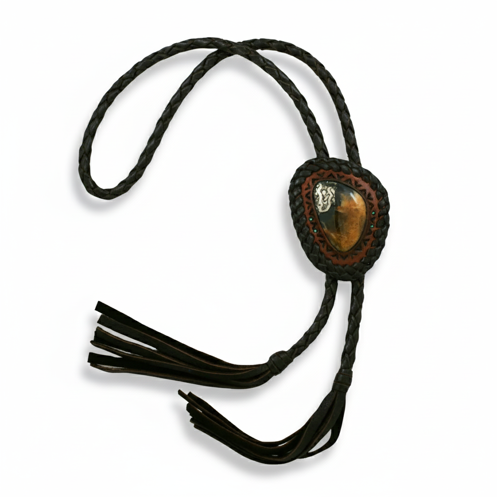 Simbercite Bolo Tie