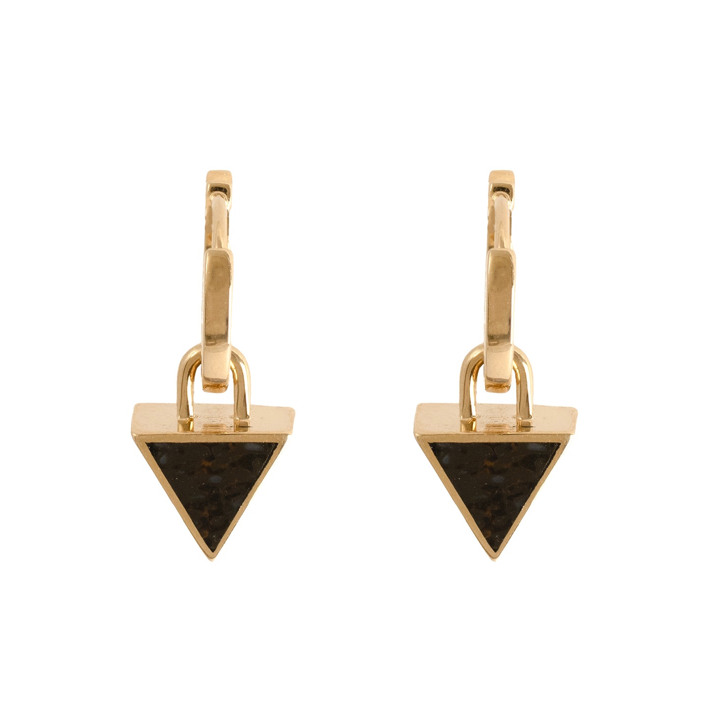 Reversible 3-in-1 Giza Earrings – 14k Gold, Turquoise & Dinosaur Bone Drops