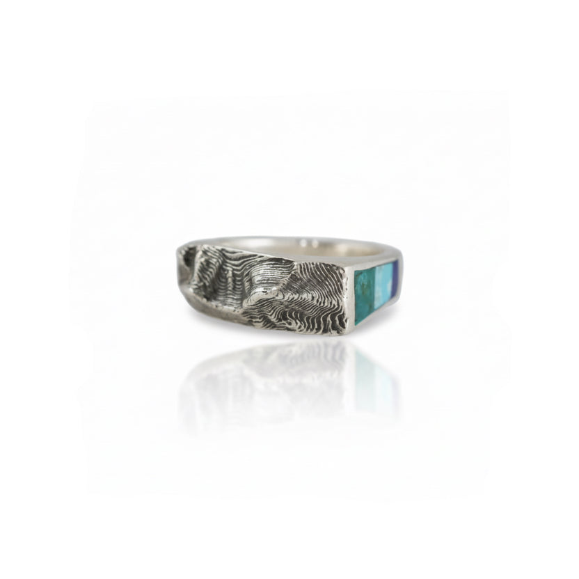 Sandia Crest Inlay Signet