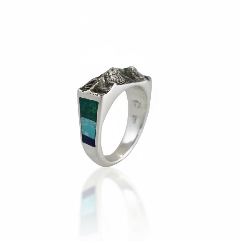 Sandia Crest Inlay Signet