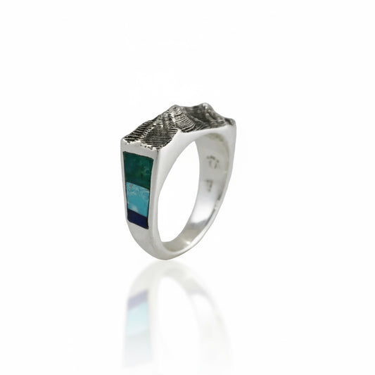 Sandia Crest Inlay Signet