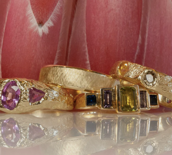 Medici Medium Band - 14k Gold Ring