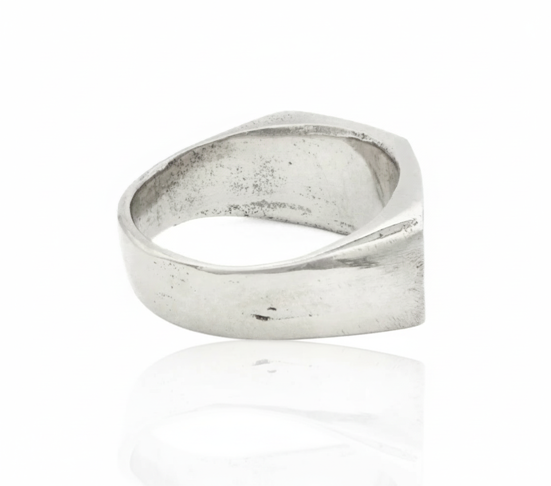 Silver Jumbo Gracia Ring – Sterling Silver Statement Band