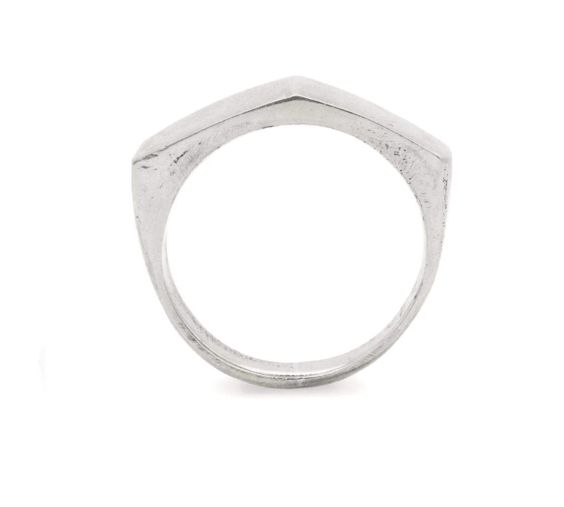 Silver Jumbo Gracia Ring – Sterling Silver Statement Band