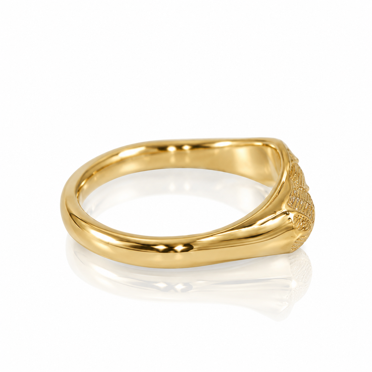 Sandia Mountain Hug Ring - 14k Gold