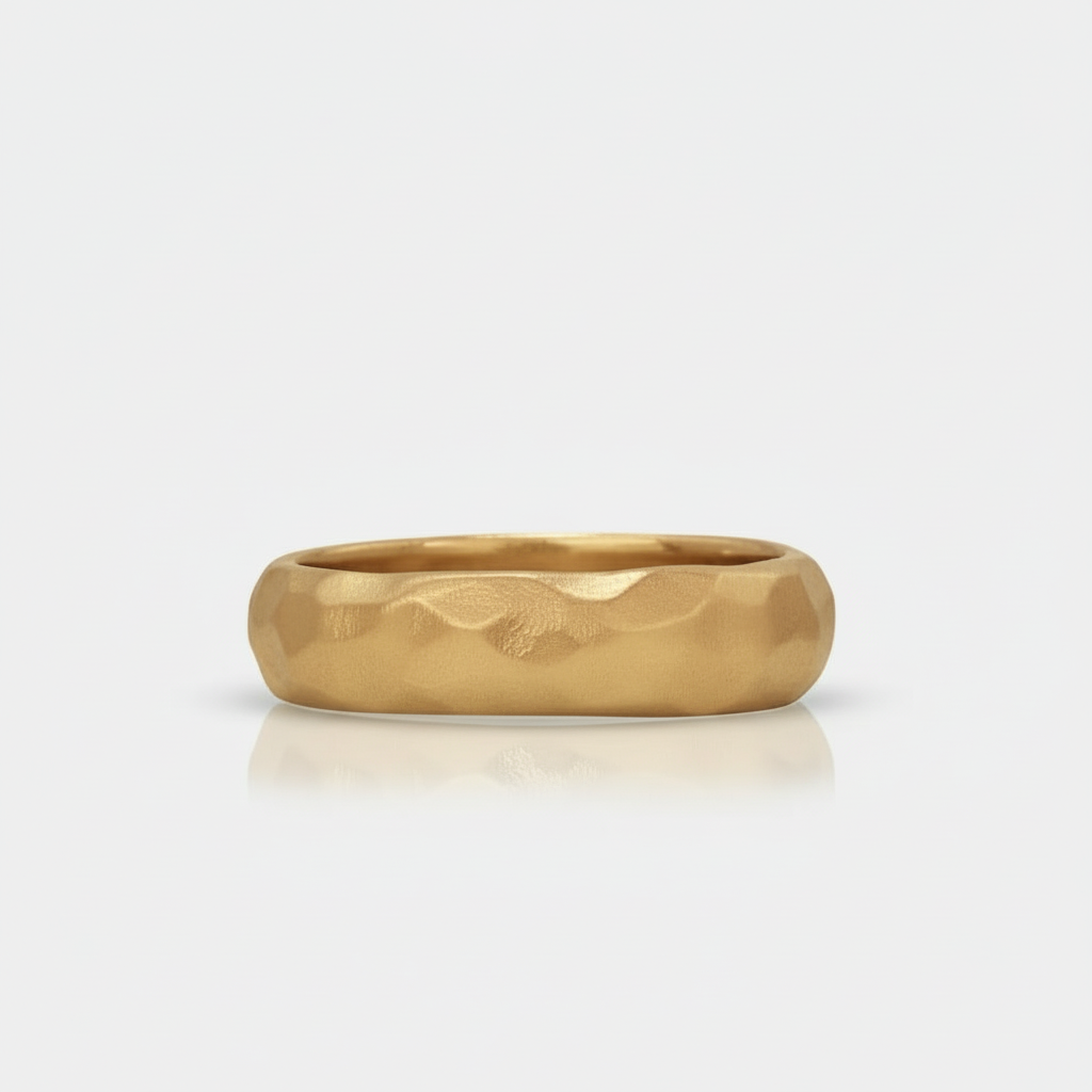 Bronze Carved Band Ring