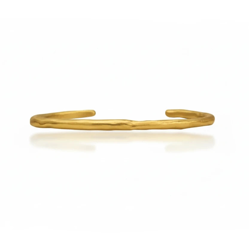 Bronze Narrow Cuff Bracelet