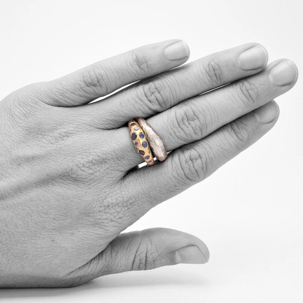 Ellipse Stacking Ring - Sterling Silver