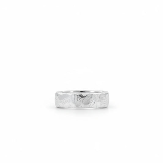Sterling Silver Carved Band Ring