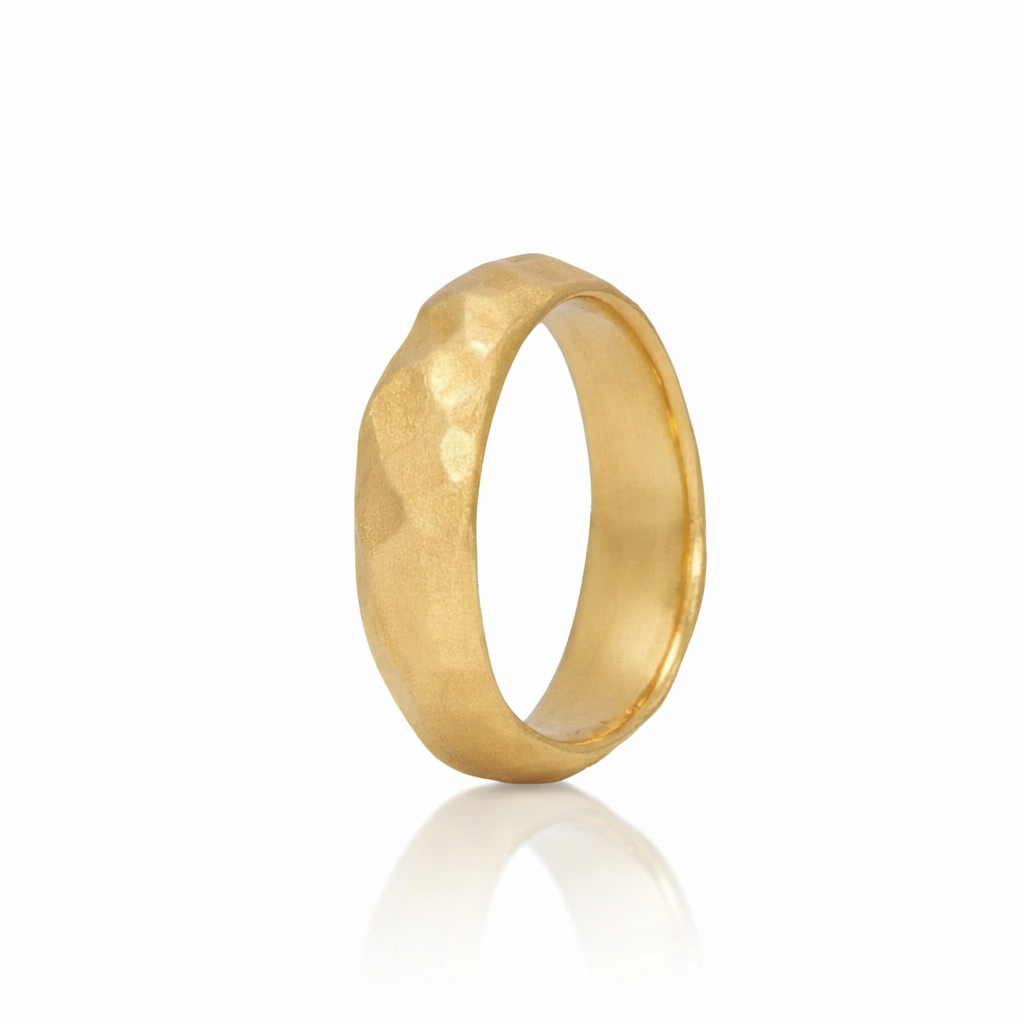 Bronze Carved Band Ring