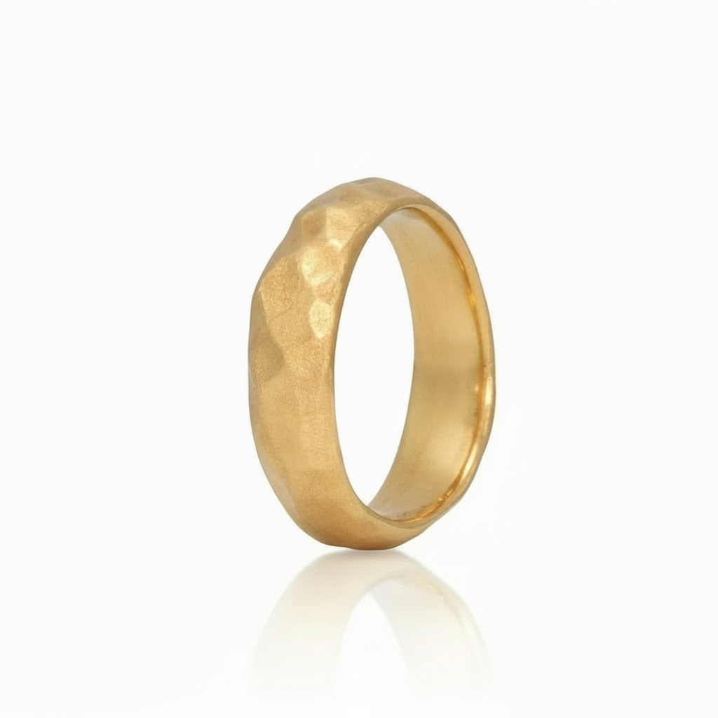 Bronze Carved Band Ring