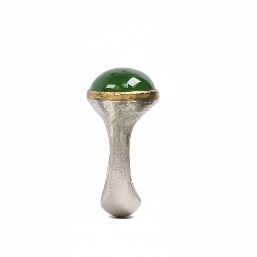 Siberian Jade Shine Ring