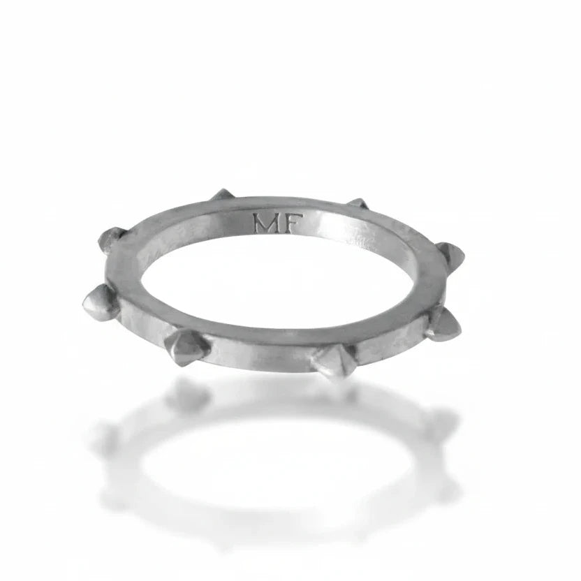 Roccale Ring • Sculptural Stacking Band