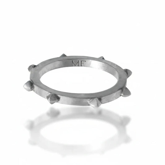 Roccale Ring • Sculptural Stacking Band