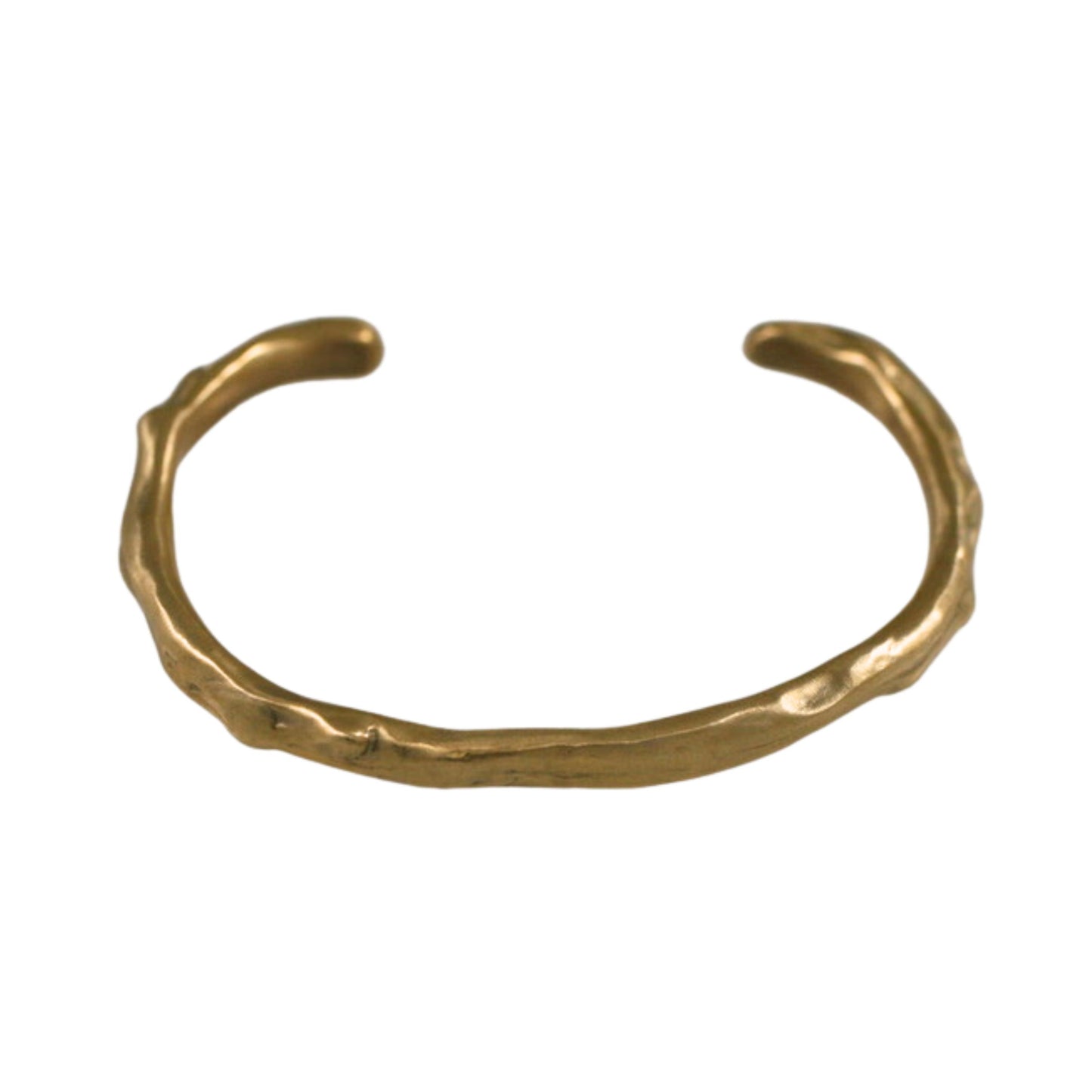 Carved Bronze Cuff Bracelet